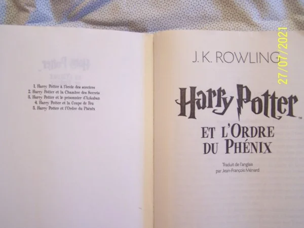Harry potter et l'ordre du phenix - Livres - Issy-les-Moulineaux (92130)