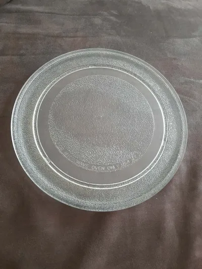 Plateau Tournant en Verre Transparent Micro- Ondes - Arts de la Table