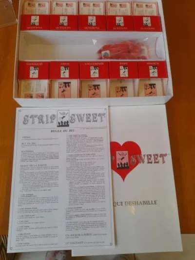 Jeu de société strip sweet - le jeu qui déshabille - photo 3