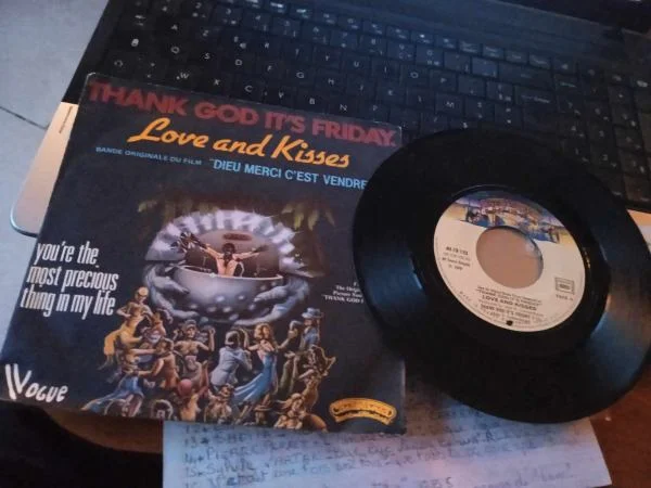 45t " love and kisses " - CD, DVD & Vinyles - Saint-Satur (18300)