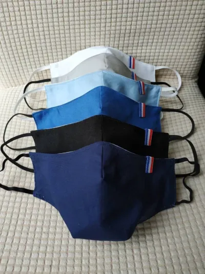 Masque Tissu Lavable 100% coton fait main - Beauté & Bien-être - Bussy-Saint-Georges (77600)