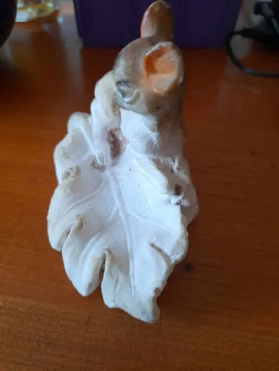 Miniature -petite figurine faon en céramique " - Décoration - Saint-Satur (18300)