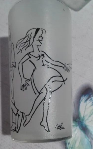 Verre à limonade ancien cabu - photo 3