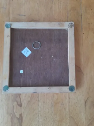 Dessous de plat en bois et faillance - photo 2