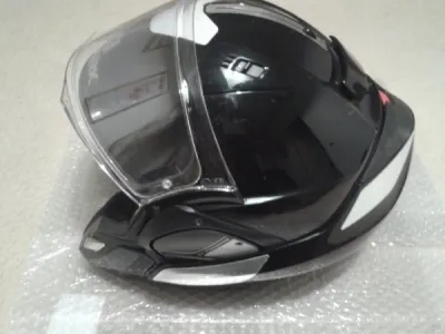 Casque neuf shark noir modulable - photo 2