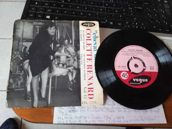 45t " colette renard " - CD, DVD & Vinyles - Saint-Satur (18300)