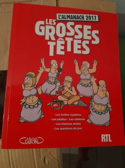 L'almanach 2017 les grosses têtes - Livres - Saint-Satur (18300)