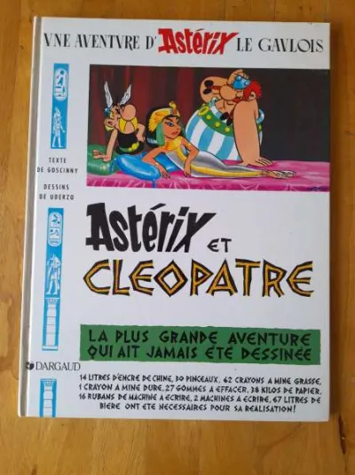 Bd asterix et cléopâtre - Livres - Saint-Satur (18300)