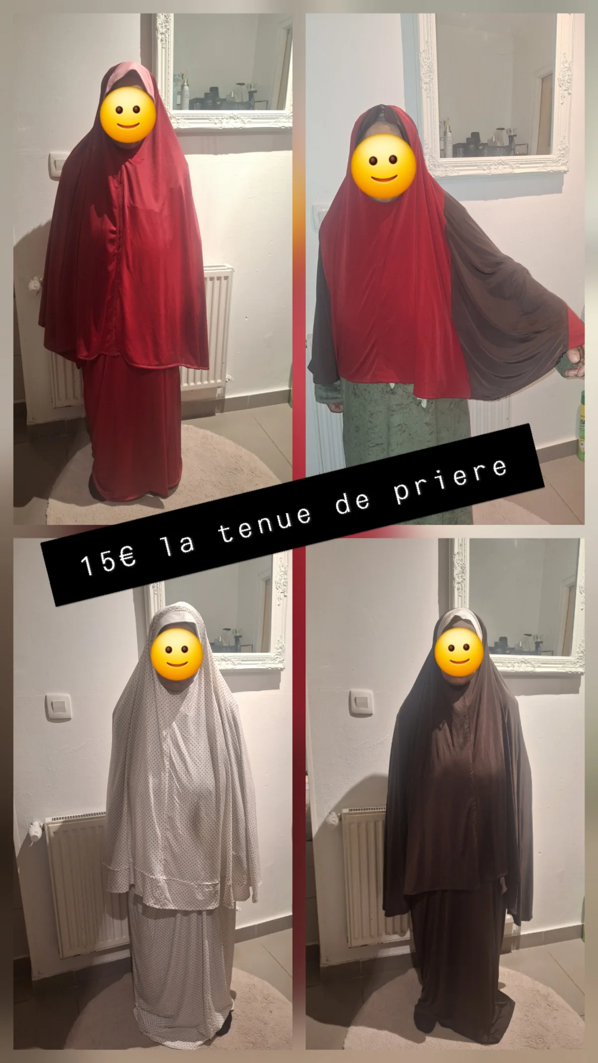 Ensemble 2 piece tenue priere - Vêtements Femme - Saint-Étienne (42000)