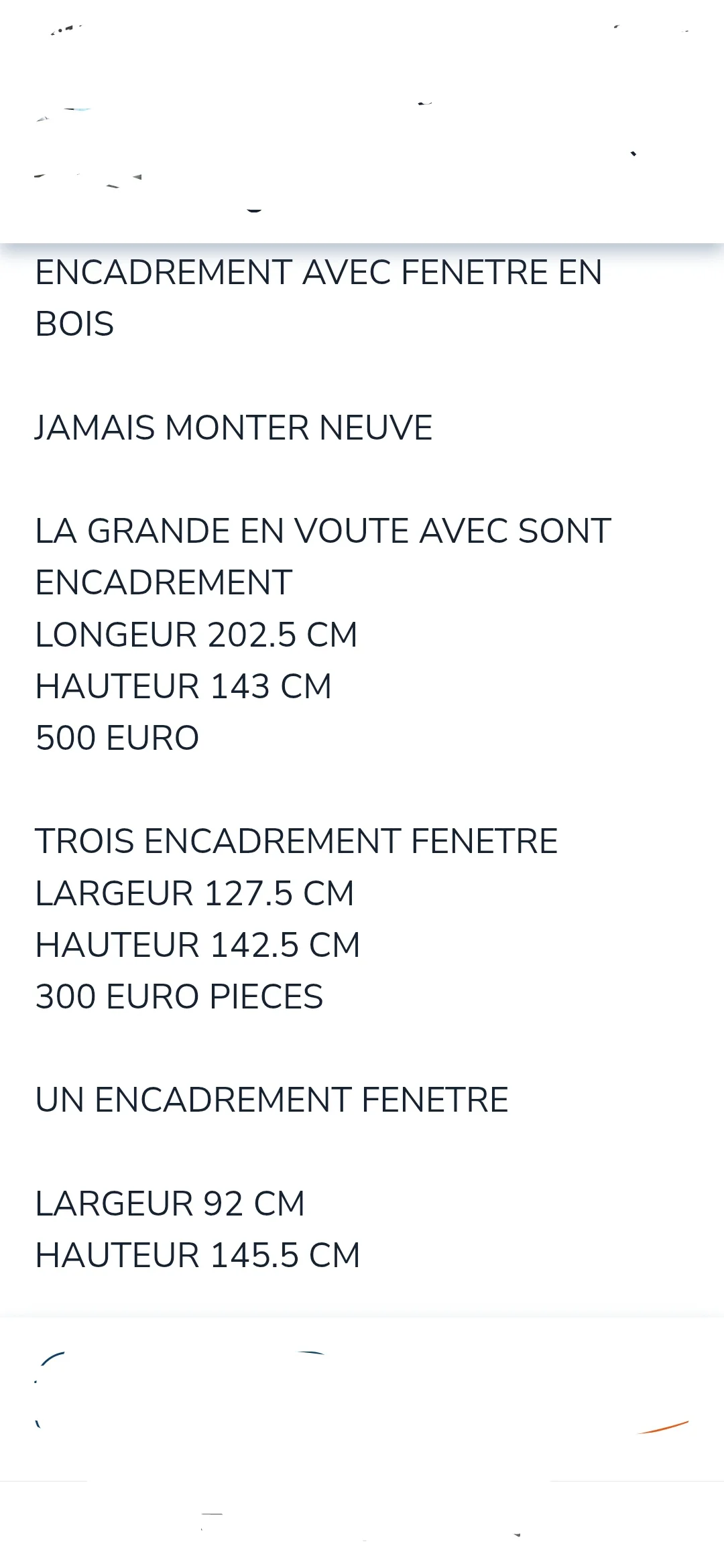 Fenêtre avec encadrement  en bois - Bricolage - Arles (13200)
