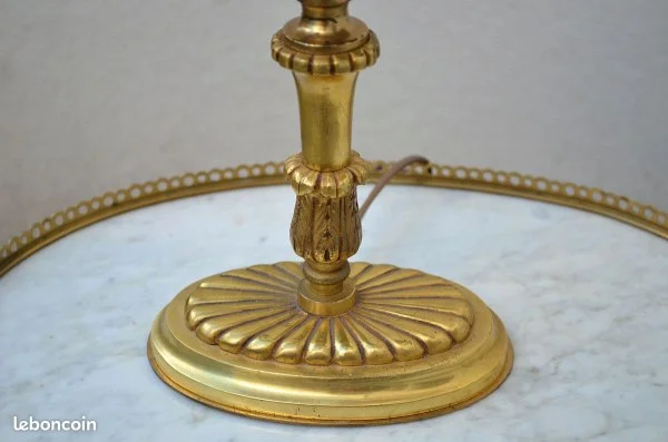 Lampe bouillotte empire directoire lucien gau - Décoration - Pantin (93500)