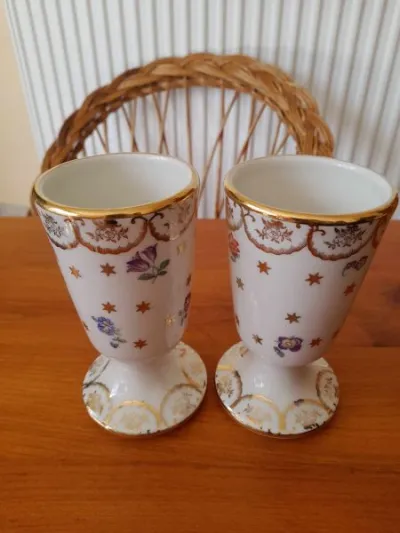 Lot 2 mazagrans en porcelaine - photo 3