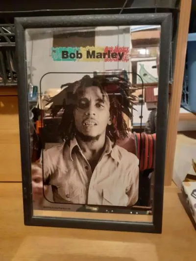 Cadre miroir bob marley - Décoration - Saint-Satur (18300)