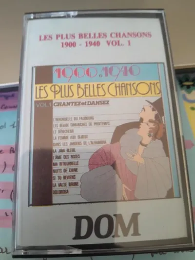 Cassette audio " les plus belles chansons 1900-194 - photo 3