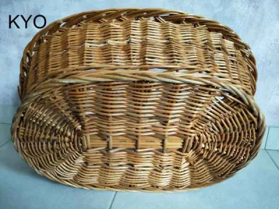 Panier ovale osier animal domestique (chien, chat) - photo 2