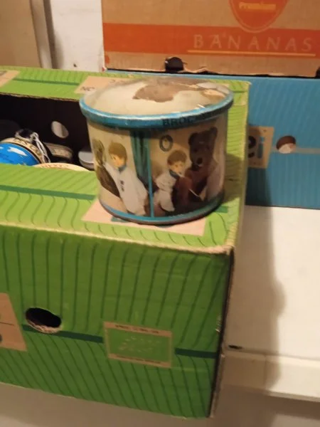 Ancienne boite métal bonne nuit les petits - Collection - Saint-Satur (18300)