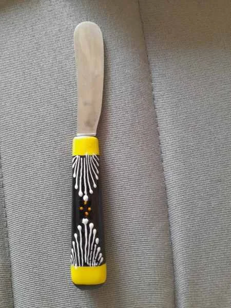 Couteaux à beurre inox et manche en céramique - Collection - Saint-Satur (18300)