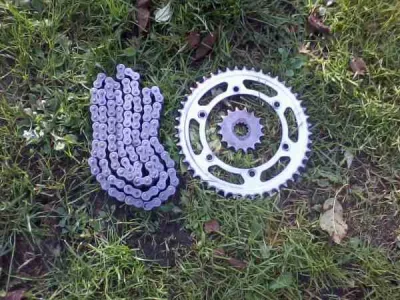 Kit chaine kawasaki 1100 zephir 1995 - Équipements Moto - Le Pré-Saint-Gervais (93310)