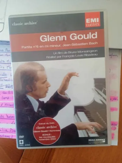 Dvd " glenn gould " - CD, DVD & Vinyles - Saint-Satur (18300)