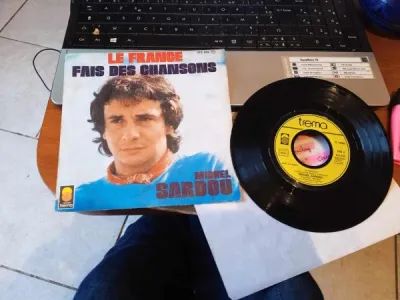 45t " michel sardou " - CD, DVD & Vinyles - Saint-Satur (18300)