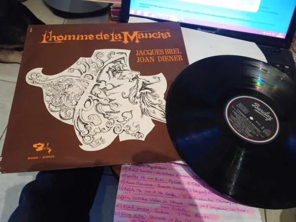 33t " jacques brel /jean diener " - CD, DVD & Vinyles - Saint-Satur (18300)