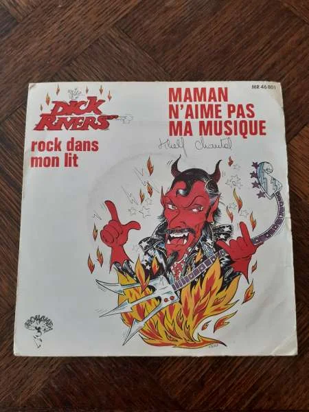 45 t "dick rivers" - CD, DVD & Vinyles - Saint-Satur (18300)