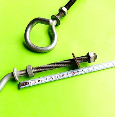 2 attaches "queue de cochon" pour balançoire - photo 2