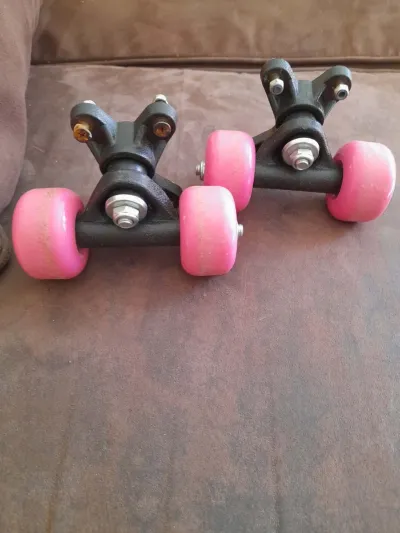Lot 2 Essieux de Skateboard en Métal - photo 2