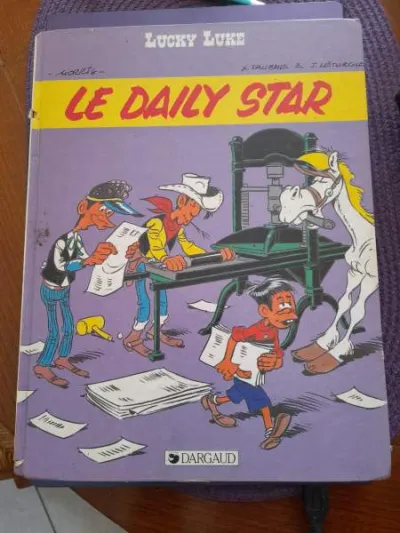 Bd lucky luke "le daily star" - Livres - Saint-Satur (18300)