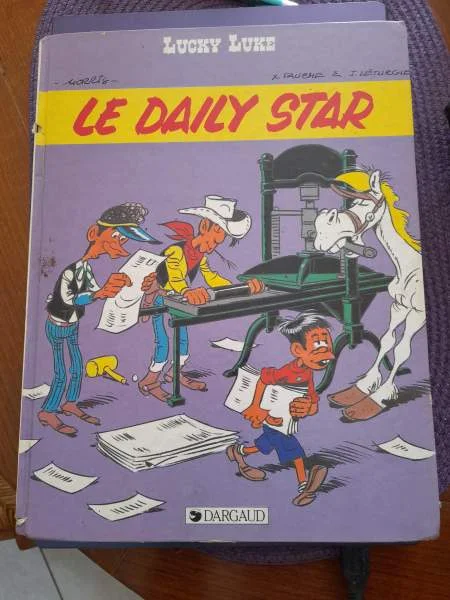 Bd lucky luke "le daily star" - Livres - Saint-Satur (18300)
