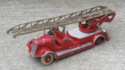 Voiture de pompiers delahaye dinky toys n° 32d - photo 2