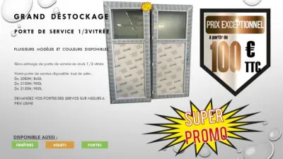 Des porte de service pour votre extérieur - Bricolage