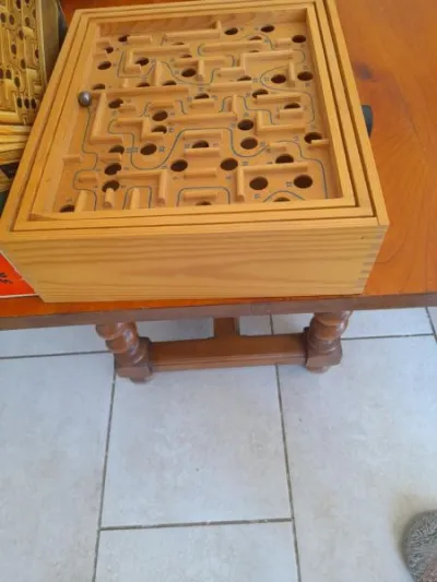Rétro - jeu labyrinth - jeu à bille vintage - photo 3