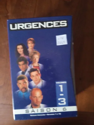 Vhs "urgences" saisons 6 - CD, DVD & Vinyles - Saint-Satur (18300)
