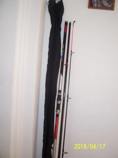 Canne à pêche surfcasting impact sert+ épuisette a - Vins & Gastronomie - Soullans (85300)