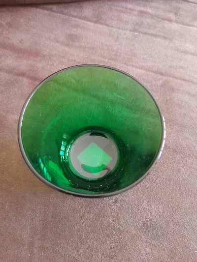 Verre Publicitaire Byrrh teinté Vert - photo 3