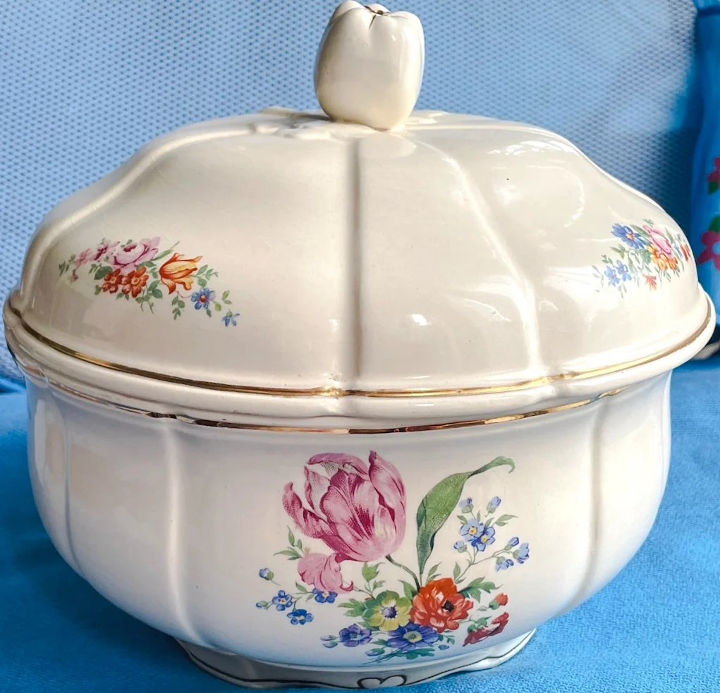 Soupière ancienne Badonviller Demi Porcelaine Ivoi - Arts de la Table - Paris 16e Arrondissement (75016)