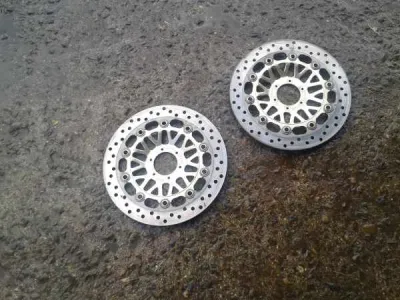 Disques avant honda 900cbr 1992 - photo 3