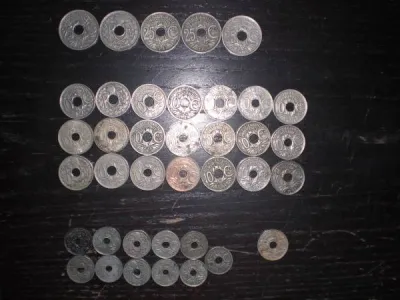 Lot n°17 ou n°18 ou n°19 pieces 1 frs - 50 cts ... - photo 2