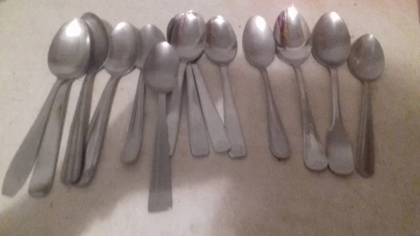 Lot 14 grandes cuillères dépareillées - Collection - Saint-Satur (18300)