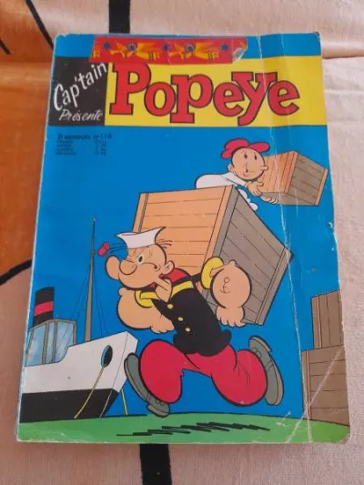 Cap'tain popeye n°116 - Livres - Saint-Satur (18300)