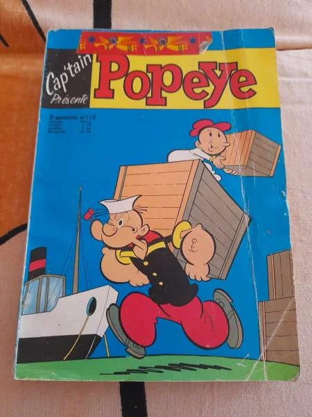 Cap'tain popeye n°116 - Livres - Saint-Satur (18300)