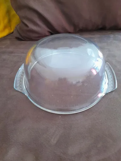 Pyrex - Plat rond en verre à Poignées Latérales - photo 3
