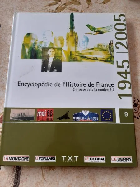 Encyclopedie de l'histoire de france-1945/2005 - Livres - Saint-Satur (18300)