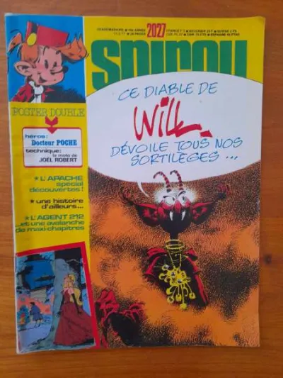 Spirou hebdomadaire n° 2027 - 40 e année - Livres - Saint-Satur (18300)