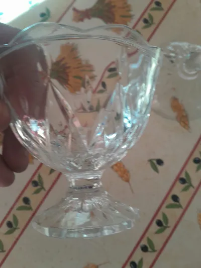 Sucrier / Bonbonniere sur pied Avec soucoupe - photo 2