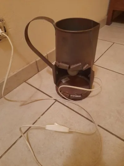 Lampe de pichet en métal - lampe de table - photo 3