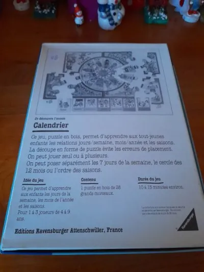 Jeu de société je découvre l'année - ravensburger - photo 4