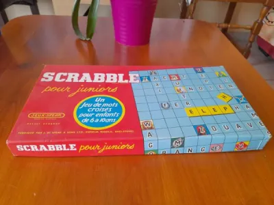 Ancien jeu de société scrabble junior - jeux spear - photo 3