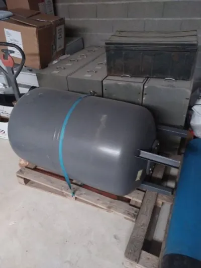 Réservoir sous pression vertical - Bricolage